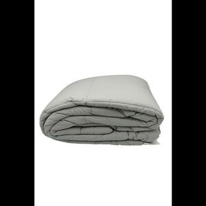 Microfiber Reversible Down Alternative King Comforter White Platinum
